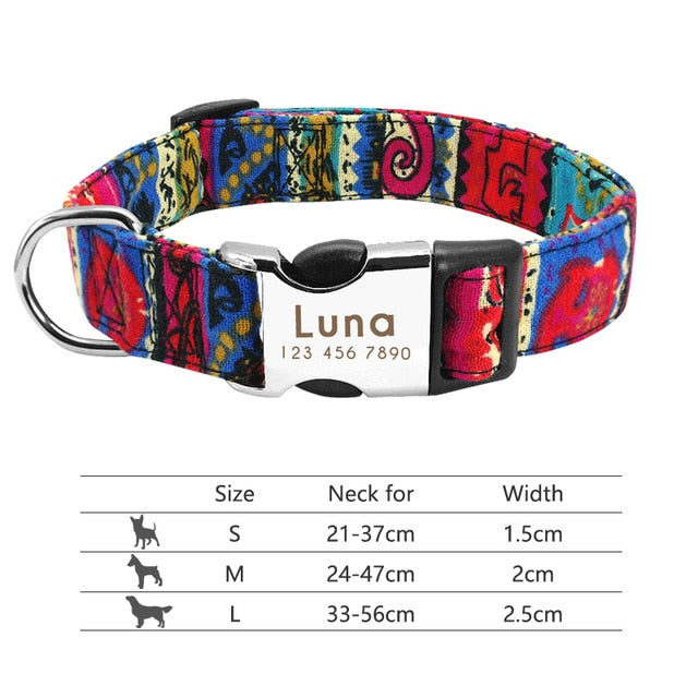 Customizable dog collar