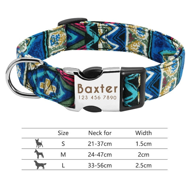 Customizable dog collar