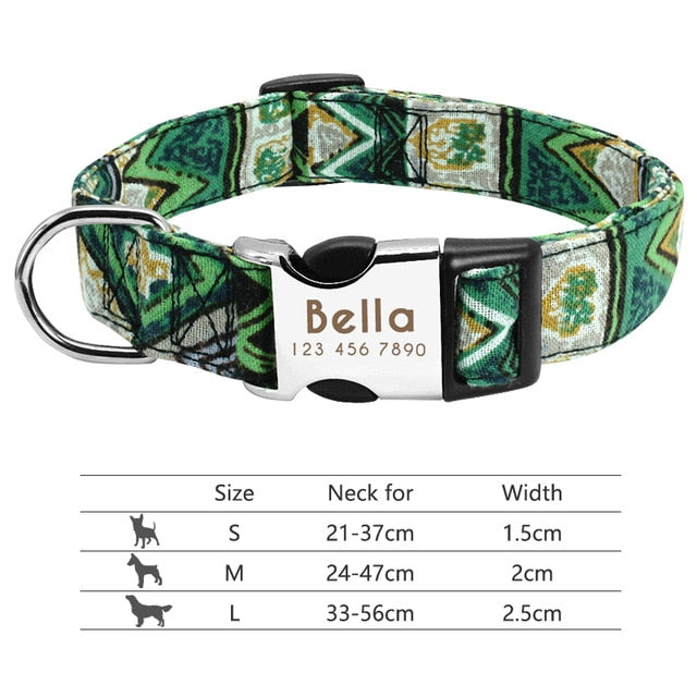 Customizable dog collar