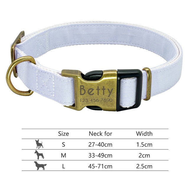 Customizable dog collar